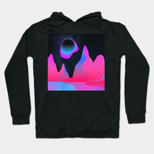 VaporWave Mountains Hoodie